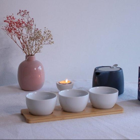 Ceramic tea bowl By Basiarts